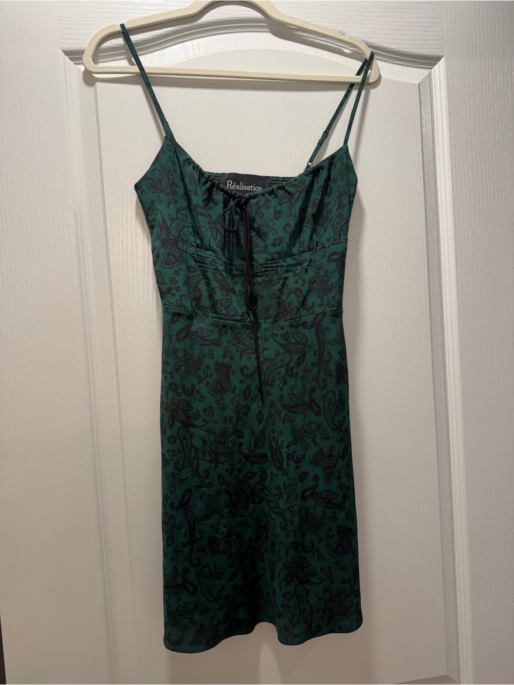 Realisation Par Green 100% Silk Dress